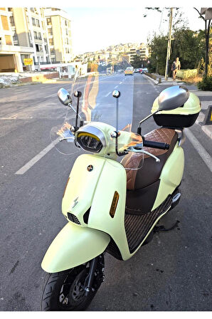 MOTOCAM RKS LT 50 PRO  Siperlik Ön Cam 2023-2025 Model 51cm Şeffaf Renkli 4mm APARATSIZDIR