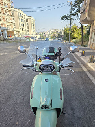 MOTOCAM RKS LT 50 PRO  Siperlik Ön Cam 2023 -2025 Model 51cm Şeffaf Renkli 4mm APARATSIZDIR