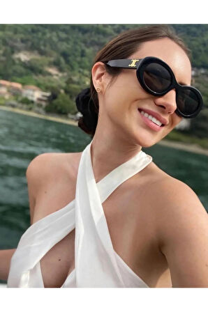 Luna siyah C aksesuar Güneş Gözlüğü