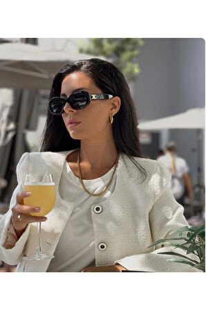 Luna siyah C aksesuar Güneş Gözlüğü