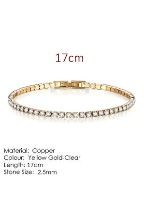 Xupıng Su Yoluı Moden Kadın Bileklik Renk 14 Ayar Gold