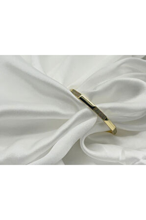 Xupıng Hidor 14 Ayar Renk Kadın Kelepçe/ Bilezik