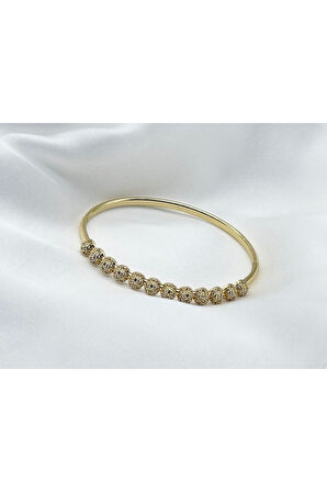 Xupıng Pashi 14 Ayar Renk Kadın Kelepçe/ Bilezik