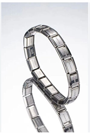 Paslanmaz Çelik İtalyan Charm Model Gümüş Renk