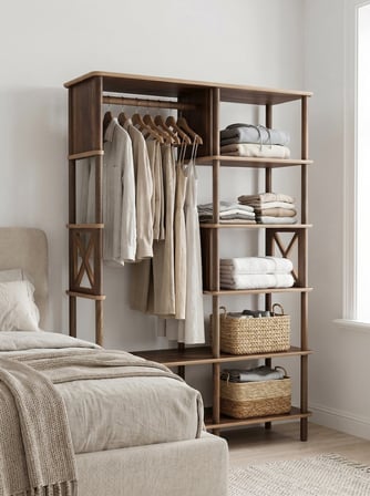 CMDWOOD Lusso Gardırop Ceviz