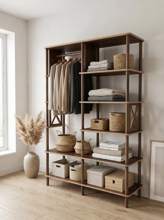 CMDWOOD Lusso Gardırop Ceviz