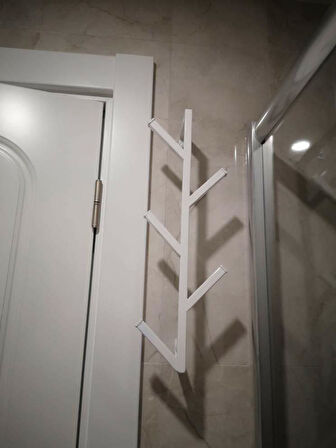 FİDAN Metal Antre Çanta ,Banyo Bornoz ve Havlu  Askılık (5 askılı- 50cm)
