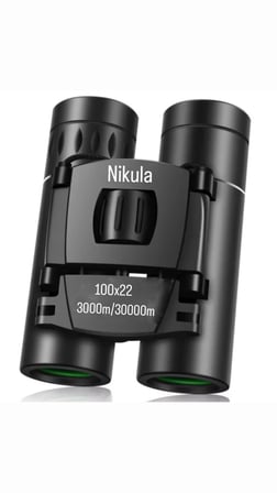 100X22 Cepte Taşımalı Kauçuk Kaplama Profesyonel Mini Dürbün-3000M/30000M