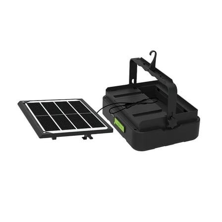 Ws-5570 150 Watt Güneş Enerjili Solar Kamp Feneri Projektör