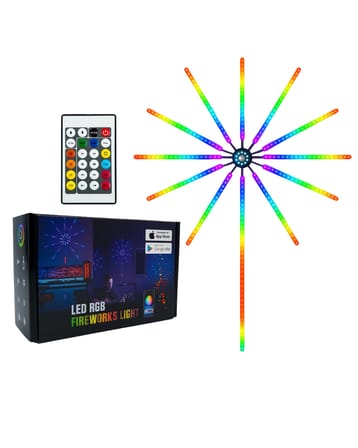 Uygulama Destekli Rgb Led Havai Duvar Aydınlatması