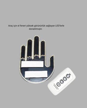 203 Led’Li Yüksek Görünürlüklü Jest Işığı