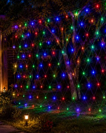 Led File Işık Dekoratif Ağ Led Aydınlatma İç Mekan Balkon Bahçe Süsü