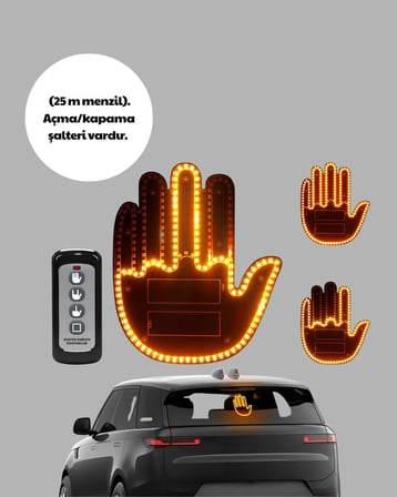 Kompakt Tasarımlı Led Jest Işığı – Selam Teşekkür Modları
