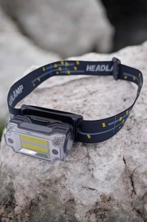 Kafa Lambası Led Fener Pratik Taşınabilir Ayarlanabilir Usb Şarjlı