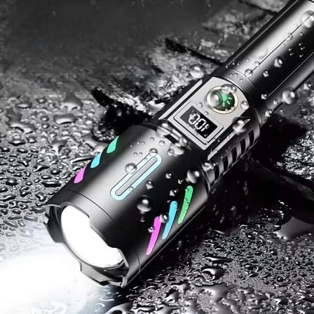 Ws-9944 20W Zoomlu Fosforlu Metal Şarjlı El Feneri