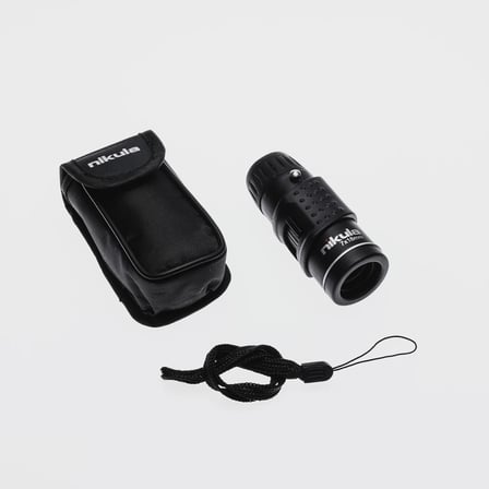 Nıkula 7X18 Avuç Içi Kauçuk Kaplamalı Hd Optik, Cepte Taşınan Mini Monoküler Dürbün