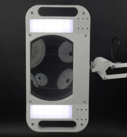 -10X Led Akrobat Büyüteç 2X15W 170X113 Mm 10 Diopter Mercek Lt-86G