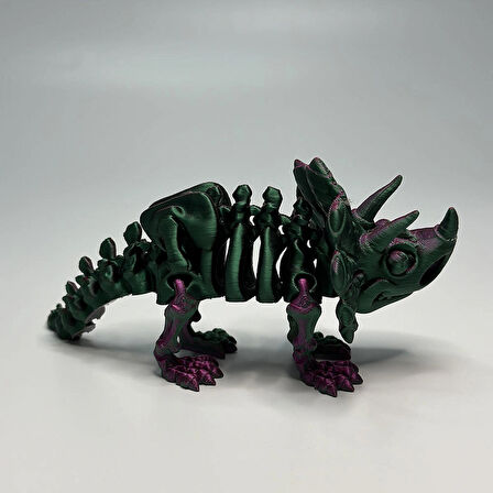 Triceraptos İskelet Oyuncağı