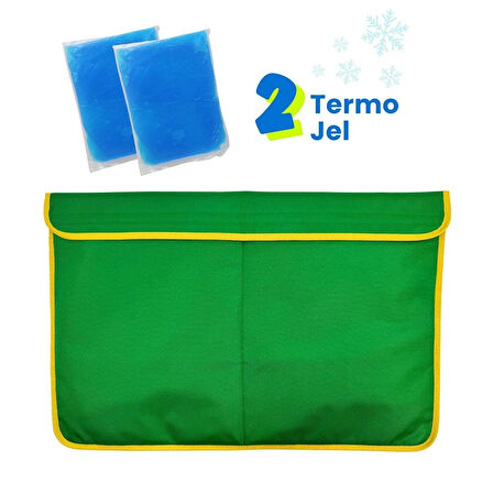 Miyav Yeşil Serinletici Kedi Minderi (60x40 cm) – 2 Termo Jel Dahil