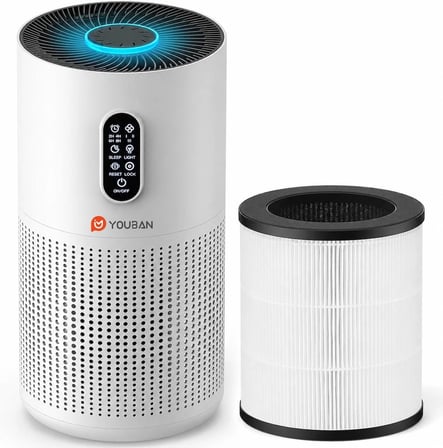 M03N Aura Hepa 13 Filtreli 3 Katmanlı Aromaterapili 185M3 Hava Temizleme Makinesi