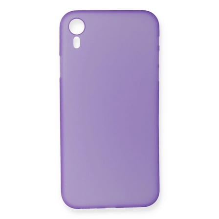 Iphone Xr Kılıf Pp İnce Kapak - Mor