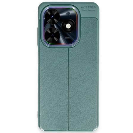 Tecno Spark Go 2024 Kılıf Auto Focus Kapak - Koyu Yeşil