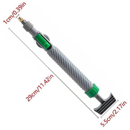 Sn-24910 Ayarlanabilir Basınçlı Su Köpük Püskürtme Başlığı (Tüm Pet Şişelere Uyumlu)