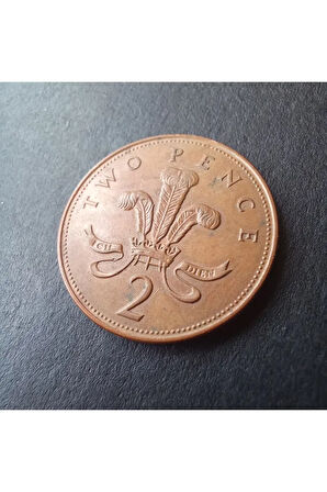 1994 Elizabeth two pence ça Eski yabancı madeni para