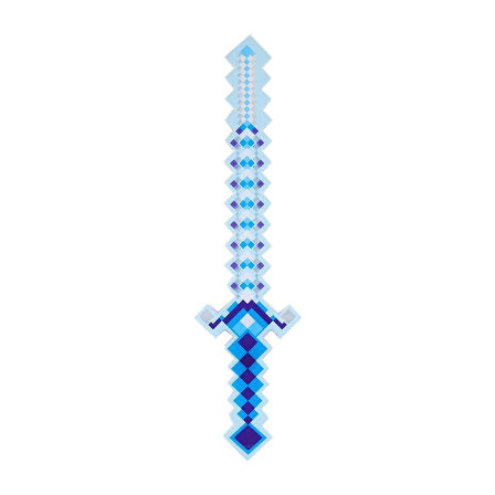 Işıklı Sesli Minecraft Kılıcı 50CM