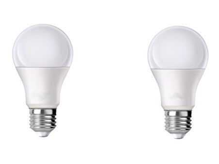 2 Adet, E27, 12 Volt, 5 Watt, Beyaz 6500K, Led Ampul, (DC 12 Volt Aküler İçin), Kamp, karavan, tekne ve 12V akü sistemleri, Seconder
