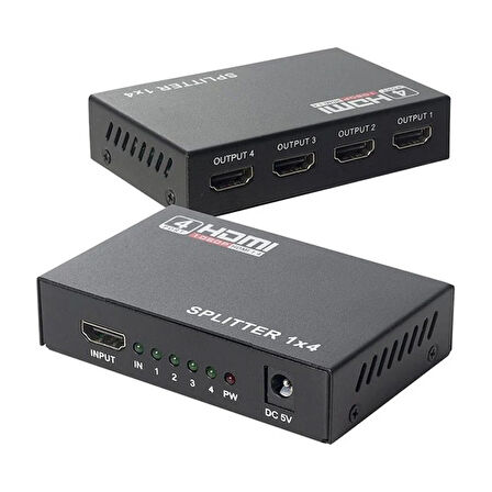 1.4V 4 PORT HDMI SPLITTER DAĞITICI