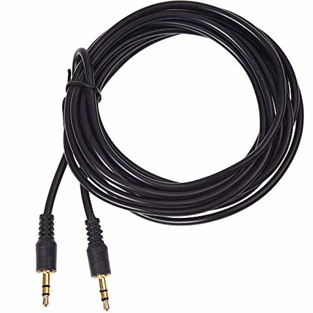 3.5mm Aux to 3.5mm Aux Ses Kablosu Stereo Destekli 3m