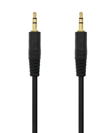 3.5mm Aux to 3.5mm Aux Ses Kablosu Stereo Destekli 3m