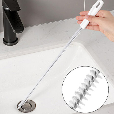 Gider Lavabo Borusu Açma, Petek, Kalorifer Temizleme Fırçası, 70 cm, Esnek,