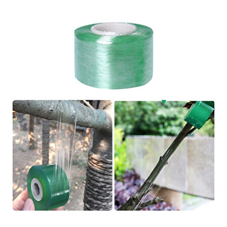 4Cm, 250 Metre, Esnek, Ağaç Çiçek Aşılama Bandı, Folyosu, Pvc Vinil,