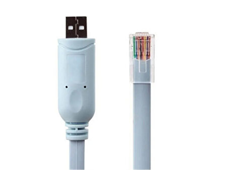 1.5 Metre Usb to Rj45 Kablo USB-A to Rj45 Veri Kablosu Dönüştürücü USB to Ethernet/LAN Kablo, FT232RL çip,