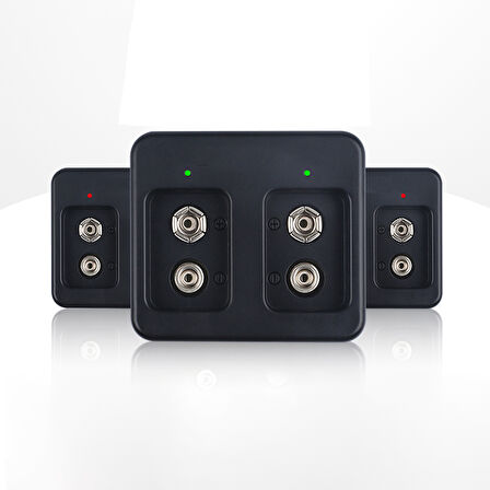 2X9 Volt Lityum Pil Şarj Cihazı DC8.4V/260mA (Li-ion, Li-Po, LiFePO4)