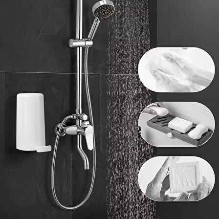 Kalıp Sabun Öğütücü Sabunluk, , sağlam el sabunu, delme gerektirmez, sabun öğütücü, sabun törpüsü, duvar montajı, su geçirmez, mutfak ve banyo için