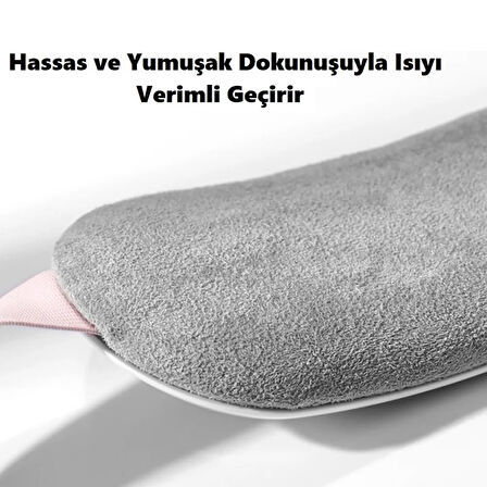 Regl Dönemi Karın Bel Sıcak Isıtma Titreşim Masaj Yastığı Cihazı Kramp 3 Kademeli