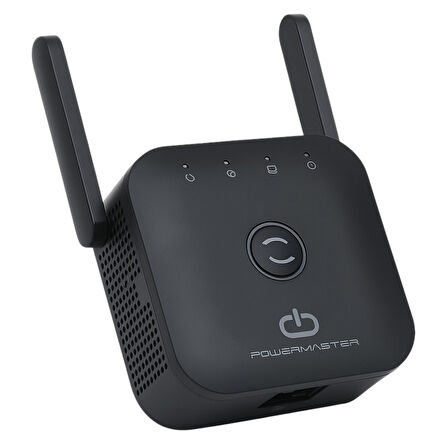 300 Mbps, 2.4 Ghz, 2 Anten Wifi Router Repeater Access Point, Priz Tipi, powermaster,
