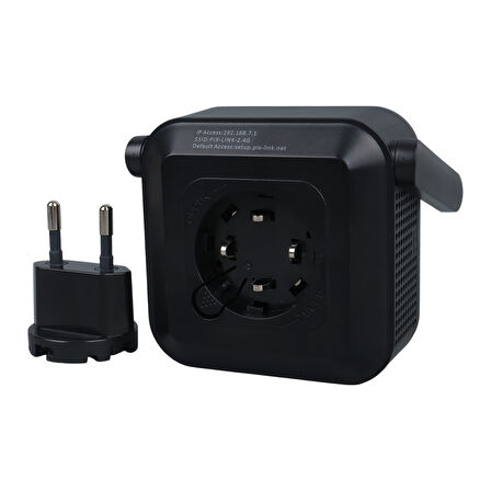 300 Mbps, 2.4 Ghz, 2 Anten Wifi Router Repeater Access Point, Priz Tipi, powermaster,
