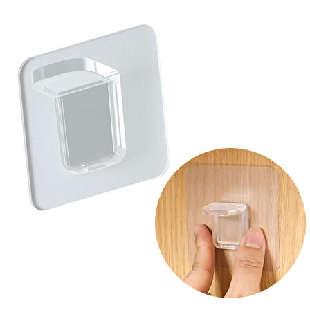 Kendinden Yapışkanlı Raf Tutucu, 5kg Kapasiteli, 10 Adet,