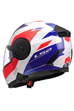 SCOPE 2 DURIA BEYAZ-MAVİ-KIRMIZI KASK
