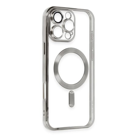 Iphone 16 Kılıf Kross Magneticsafe Kapak - Titan Gri