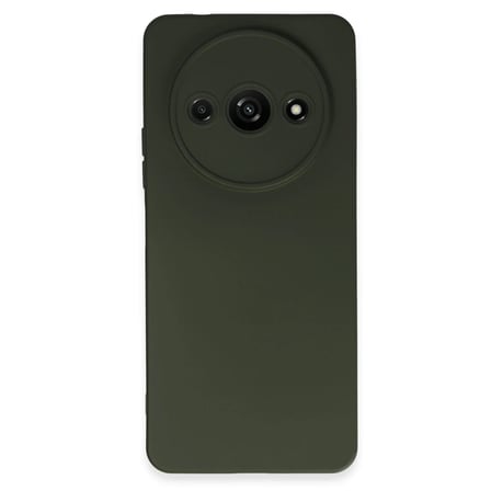 Redmi A3 4G Kılıf Nano Içi Kadife - Koyu Yeşil