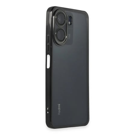 Redmi 13C Kılıf Lensli - Siyah