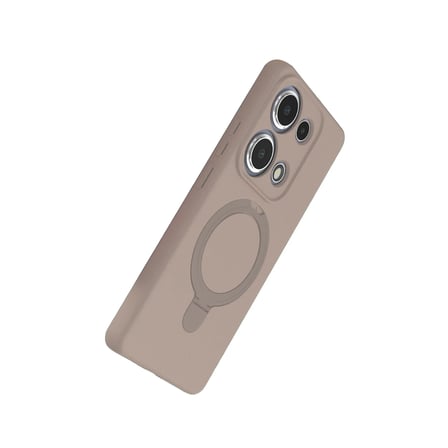 Redmi Note 13 4G Magsafe Standlı Kapak - Çöl Titanyum