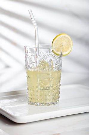 Akrilik Şeffaf 6'Lı Kısa Bardak & Su Meşrubat Kahve Yanı Bardağı 400 Ml ( Cam Değildir )
