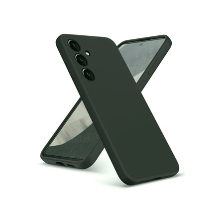 Galaxy A36 Kılıf Nano Içi Kadife - Koyu Yeşil