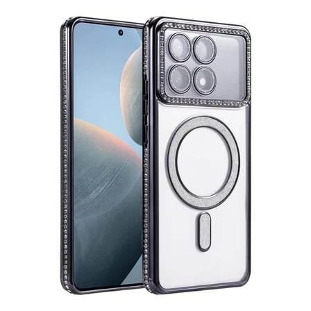 Poco X6 Joke Simli Magneticsafe Kılıf - Siyah